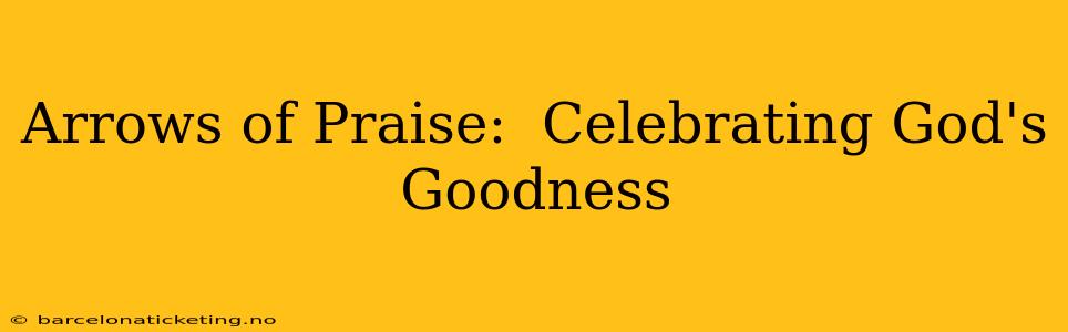 Arrows of Praise:  Celebrating God's Goodness