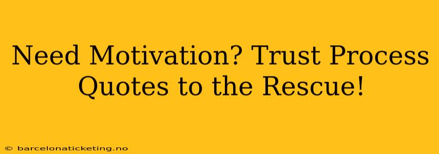 Need Motivation? Trust Process Quotes to the Rescue!