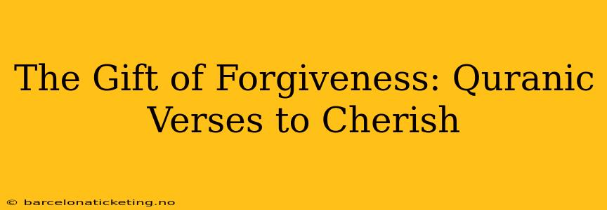 The Gift of Forgiveness: Quranic Verses to Cherish